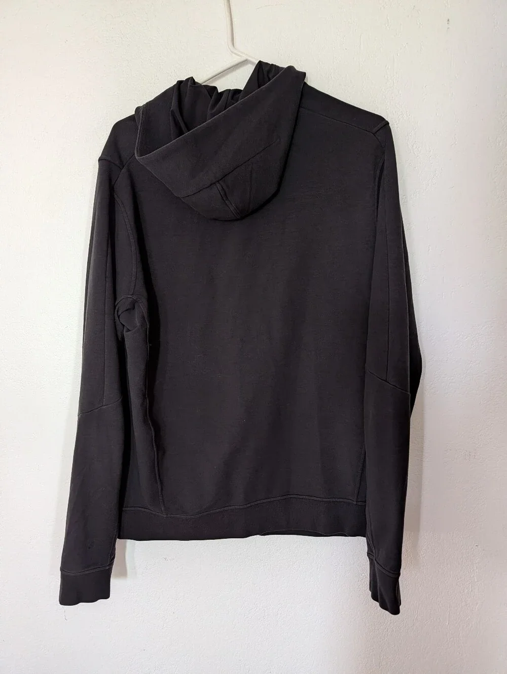 Lululemon City Sweat Full Zip Hoodie Mens Large Black Athletic Training Jacket